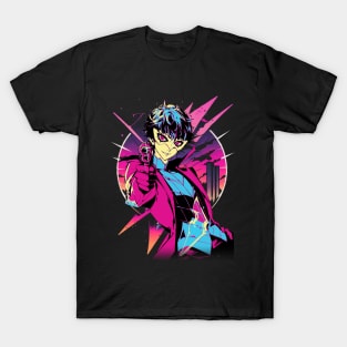 Yusuke's Artistic Soul Personas Anime Shirts for Creatives T-Shirt